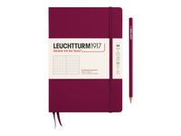 Leuchtturm1917 - Carnet de notes rigide A5 - pointillés - bordeaux
