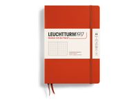 Leuchtturm1917 - Carnet de notes rigide A5 - pointillés - rouge