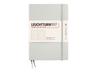 Leuchtturm1917 - Carnet de notes rigide A5 - pointillés - gris clair