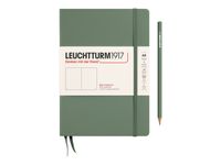 Leuchtturm1917 - Carnet de notes rigide A5 - uni - vert olive