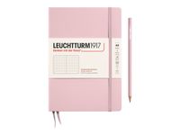 Leuchtturm1917 - Carnet de notes rigide A5 - pointillés - rose poudré