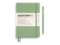 Leuchtturm1917 - Carnet de notes souple A5 - ligné - vert sauge