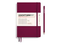 Leuchtturm1917 - Carnet de notes souple A5 - ligné - bordeaux