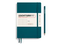 Leuchtturm1917 - Carnet de notes souple A5 - pointillés - bleu pétrole