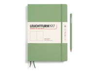 Leuchtturm1917 - Carnet de notes rigide - composition B5 - uni - vert sauge