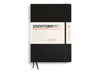 Leuchtturm1917 - Carnet de notes rigide - composition B5 - pointillés - noir