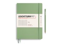 Leuchtturm1917 - Carnet de notes souple - composition B5 - ligné - vert sauge