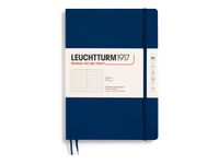 Leuchtturm1917 - Carnet de notes souple B5 - pointillés - bleu marine