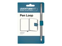 Leuchtturm1917 - Pen loop passant pour stylo autoadhésif - bleu acier
