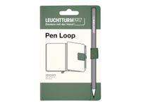 Leuchtturm1917 - Pen loop passant pour stylo autoadhésif - vert olive