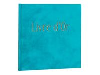 Exacompta Skandi - Livre d'or - 21 x 19 cm - 140 pages - turquoise