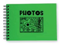 Exacompta Musicart - Album photo spiralé - 50 pages - 23 x 16 cm - vert