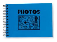 Exacompta Musicart - Album photo spiralé - 50 pages - 23 x 16 cm - bleu