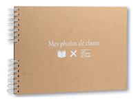 Exacompta - Album photo de classe - 50 pages - 22 x 32 cm - kraft