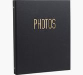 Exacompta OfficeByMe - Album photo classeur - 60 pages noires - noir