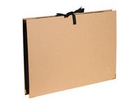 Exacompta OfficeByMe - Trieur extensible 18 compartiments A4 - fermeture à ruban - beige