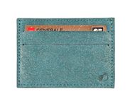 Quo Vadis - Porte-carte - Julo - 10x7 cm - Cuir de vachette suédé