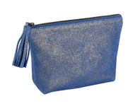 Quo Vadis - Trousse - Rectangle - Julo - 18x15 cm - Cuir de vachette suédé - 1 compartiment(s)