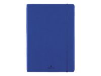 Oberthur Carmen - Carnet de notes souple A6 - ligné - 160 pages - bleu roi
