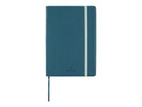 Oberthur Carmen - Cuaderno - A6 - 100 hojas / 200 páginas - papel marfil - reglado - blue duck cover