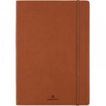 Oberthur - Carnet de notes souple A4 - ligné - 200 pages - cognac