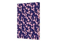 Oberthur Malaga - Carnet de notes souple ligné - A5 - 200 pages - blossom