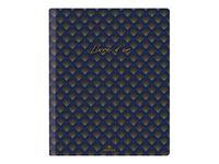 Oberthur Versailles - Livre d'or souple - 22 x 27 cm - 200 pages - bleu marine