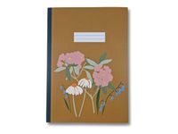 Blue Art Mr&Mrs Clynk Lilla - Carnet de notes A5 - ligné - 96 pages - bosquet rose