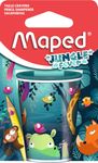 Maped Jungle Fever -Taille-crayons canette - 2 trous (blister 100% carton)