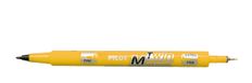 Pilot TWIN MARKER - Marqueur permanent - double pointe fine - jaune