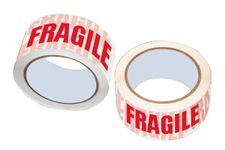 Sign - Ruban adhésif d'emballage - Fragile - 50 mm x 66 m
