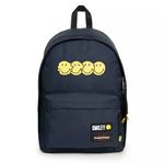 EASTPAK Out Of Office - Sac à dos Smiley patch marine avec compartiment pour ordinateur portable