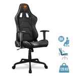 Fauteuil gamer ARMOR ELITE - accoudoirs réglables - appui-tête intégré - noir