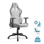 COUGAR Armor Elite - Silla de juegos - ergonómico - parte trasera alta - reposabrazos - forma de T - inclinación - giratorio - piel PVC - blanco