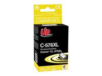 Cartouche compatible Canon CL-576XL - jaune, cyan, magenta - UPrint