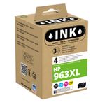 Cartouche compatible HP 963XL - pack de 4 - noir, cyan, magenta, jaune - Ink