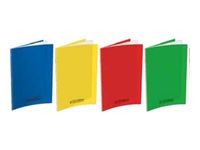 Conquérant Classique - Cahier polypro 24 x 32 cm - 48 pages - grands carreaux (Seyes) - disponible dans différentes couleurs