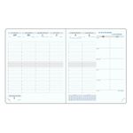 Recharge pour agenda SAS 22 Non-Stop - 1 semaine sur 2 pages - 18,5 x 22,5 cm - Exacompta