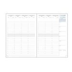 Recharge pour agenda SAD 29 16 mois - 1 semaine sur 2 pages - A4 (21x29,7 cm) - Exacompta