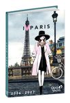 Quo Vadis - Agenda année scolaire - Eurotextagenda - Journalier - Multilingue - Cities Paris - Multicolore - 12 mois de août à juillet - 12x17 cm