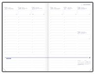 Agenda Oxford Romance - 1 semaine sur 2 pages - 16 x 24 cm - différents modèles disponibles - Hamelin