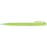 Pentel Arts Brush Sign Pen - Roller - citron vert