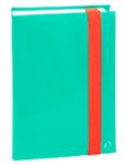 Agenda à élastique Rio - 1 jour par page - 12 x 17 cm - vert clair - Quo Vadis