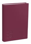 Agenda Touch - 1 semaine sur 2 pages - 16 x 24 cm - bordeaux - Quo Vadis