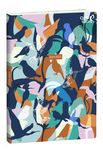 Agenda Jungle Spirit Plan Note - 1 semaine par page et 1 page de note - 15 x 21 cm - oiseaux - Quo Vadis
