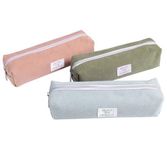 Trousse carrée Velvet - 1 compartiment - disponible dans différentes couleurs - Exacompta