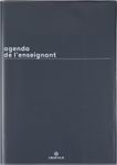 Agenda de l'enseignant Boréal - 21,5 x 30 cm - noir - Oberthur