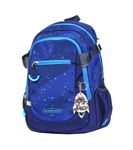 Sac à dos maternelle Walker Cosmonaut - 2 compartiments - bleu - Carpentras