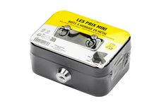  Les Prix Mini - Caisse à monnaie - sans compartiment - 8.5 x 11.5 x5.5 cm - noir