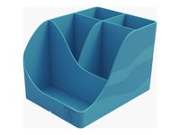 Exacompta NeoDeco - Pot à crayons- bleu caranrd